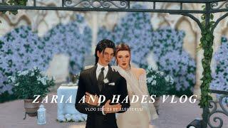 The Sims 4 Vlog Zaria and Hades: Backstory Episode 2, Moving to a new country, The Wedding