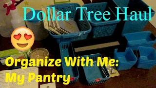 Organize With Me: Dollar Tree Style! KonMari Pantry Dollar Tree Haul