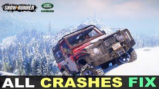 Snowrunner Launching PC Crash Fix | Startup Crash Fix | Black Screen | Lag Fix, Fps Boost Update