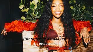 hit different x good days ~ Sza ( slowed + reverb to perfection )