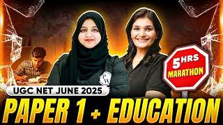UGC NET Education + Paper 1 Marathon | UGC NET Education All 10 Units Marathon Class | PW
