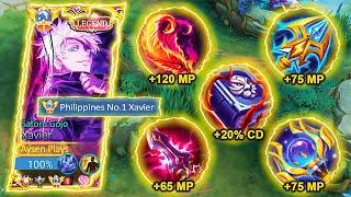 GLOBAL XAVIER BEST GUIDE TO RANK UP FASTER IN 2025! (ONE SHOT TRICKS) 100% RECOMMENDED!  | MLBB