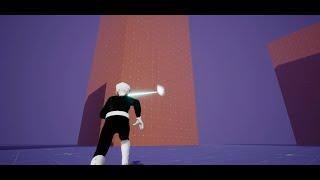 Danny Phantom fan game WIP: Ice vision, invisibility, ice grenade mechanics