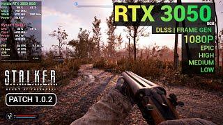 Nvidia RTX 3050 8GB STALKER 2 Heart of Chornobyl 1080P DLSS Frame Gen