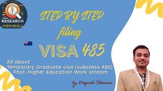 Apply Temporary Graduate Visa 485 Work Stream | Australia Post Study Work Visa | Step-by-Step Guide