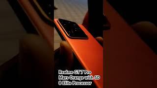 First Look Realme GT 7 Pro Mars Orange Snapdragon 8 Elite Processor #realmegt7pro #snapdragon8elite