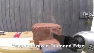 Tusk TCMK 80 Vacuum Brazed Multitool Blade. Brick/Mortar