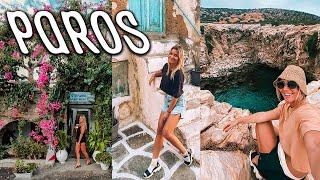 PAROS, GREECE TRAVEL VLOG // best things to do, cliff jumping, naousa, honeymoon