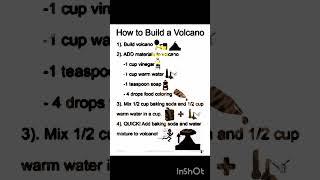 Volcanic Eruption projects#project #science #schoolproject