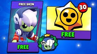 How to get a FREE Skin & 30 FREE Starr Drops! (Brawl News)