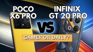 POCO X6 PRO 5G vs INFINIX GT 20 PRO 5G | Comparison Review | Which Is Better? #poco  #infinix