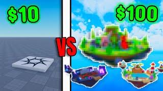 Paying $10 vs $100 for a Roblox game