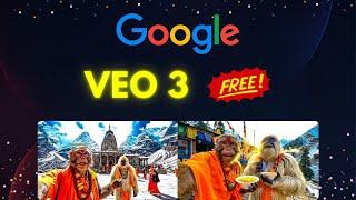 VEO 3 is FREE | AI Video - Full Guide + Secret Tips 