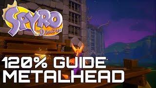 Spyro The Dragon (Reignited) 120% Guide METALHEAD (ALL EGGS, GEMS, DRAGONS...)