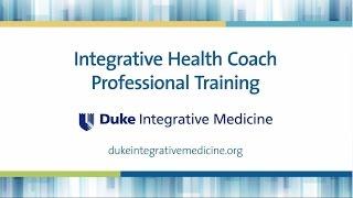 What is Duke Health & Well-Being Health Coach Professional Training?