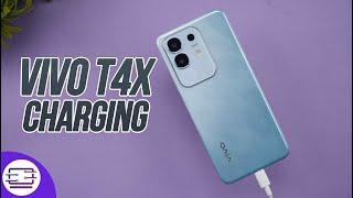 Vivo T4X Charging Test ️ 44W Flash Charger 