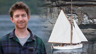 Maintaining a wooden boat in the dramatic Gulf Islands!