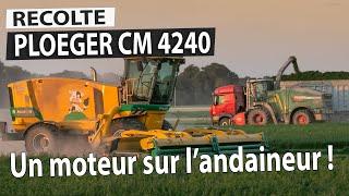 Un moteur sur l'andaineur PLOEGER CM 4240