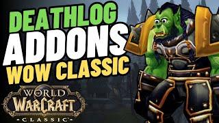 Deathlog Classic WoW HC Addon Guide | Death Notifications | World of Warcraft Classic Hardcore