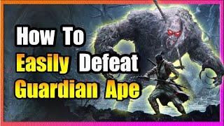 Guardian Ape Boss Guide  EASY KILL!  Sekiro: Shadows Die Twice