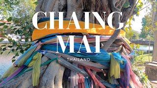 Chaing Mai old town walking tour    4K