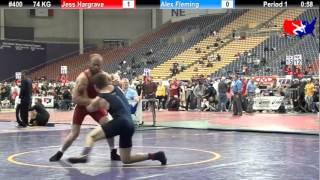 Last Chance Qual. 74 KG: Jess Hargrave (Army) vs. Alex Fleming (USOEC)