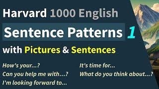 1000 English Universal Sentence Patterns, English listening and speaking exercises