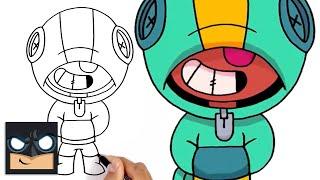 How to Draw Leon | Brawl Stars | Awesome Step-by-Step Tutorial