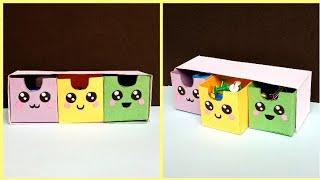 DIY Desk Organizer ll How to make a desk organizer ll paper craft ll DIY craft #shorts