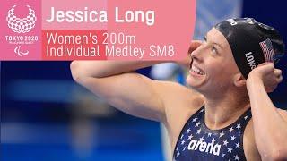 Jessica Long Wins Gold | Women's 200m Individual Medley SM8 | Swimming | Tokyo 2020 Paralympics