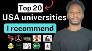 My top 20 USA full scholarships/assistantships universities for graduate studies part 1