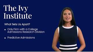 Welcome to The Ivy Institute, College Admissions Consultants from the Ivy League and Top Colleges