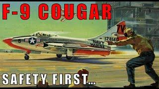 GRUMMAN F-9 COUGAR: An Important, But Not An Exciting 1950s Carrier Fighter