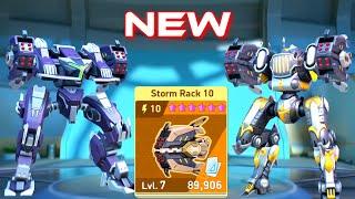 NEW WEAPON Storm Rack 10 with Stalker & Redeemer - Mech Arena