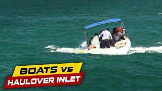 BOAT SINKING AT HAULOVER! | Boats vs Haulover Inlet