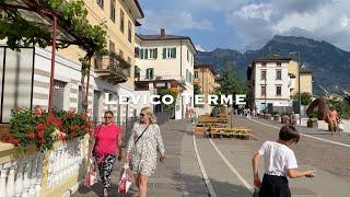 WALKING: Downtown Levico Terme, Italy