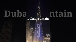 Dubai Fountain | Burj Khalifa #shorts #youtubeshorts #short