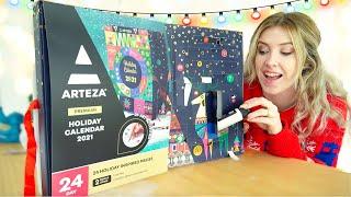 I Opened The WORLDS BIGGEST ART Advent Calendar?!