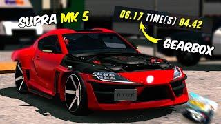 supra mark 5  6 second gearbox settings  | car parking multiplayer | mrryukexe