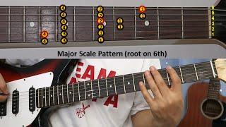 Guitar scales: G Major and C Major patterns + lead exercise tips | Pareng Don sa Electric Guitar