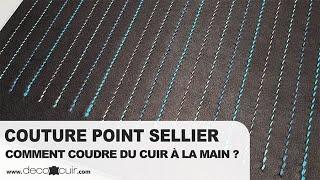 Couture point sellier : comment coudre le cuir à la main ?