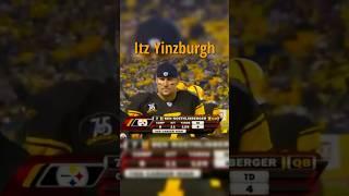 Big Ben was casually having one of the best first halves in NFL history  #nfl #steelers #football