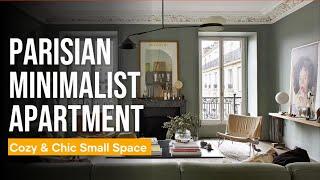 Parisian Minimalist Apartment Design: Cozy & Chic Small Space for 2025 #apartment #paris #minimalist