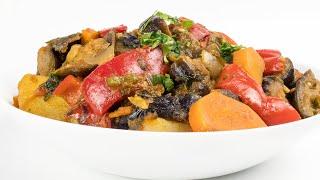 AJAPSANDALI - Georgian Eggplant Stew