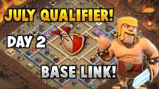 Top 5 Th16 July Qualifier Base With Link | Th16 July Qualifier Day 2 Bases | Clash of clans..