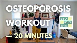 20-Minute Total Body Workout for Strong Bones (Moderate Intensity)