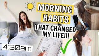 7 Morning Habits That Changed My Life | PRODUCTIVE MORNING ROUTINE