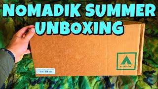 NOMADIK SUMMER QUARTERLY BOX Unboxing! | Nomadik Summer Basecamp 2024 Unboxing