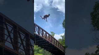 Par Kour Into Pool Epic #parkour #joescandrett #jump #free