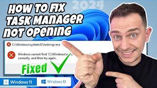 Task Manager not Opening on Windows (Easy Fix)